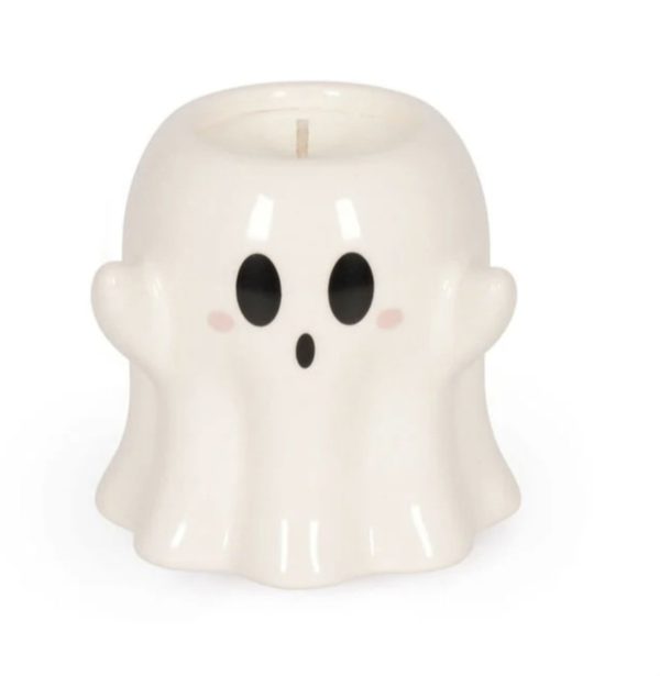 Scented Candle Fantasmino ceramica con candela profumata - immagine 3